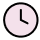Clock icon minified